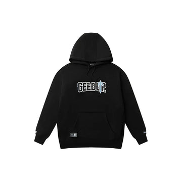 Geedup PFK x Trapstar Irongate Hoodie 'Black/Cool Blue'
